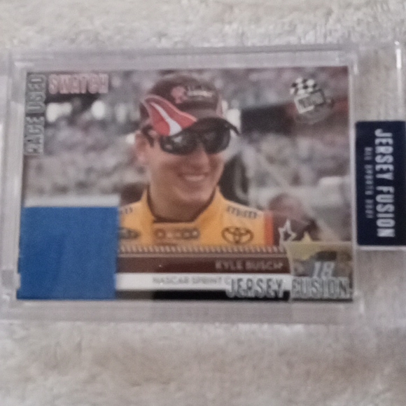 Kyle Busch race used swatch cards - Picture 3 of 4